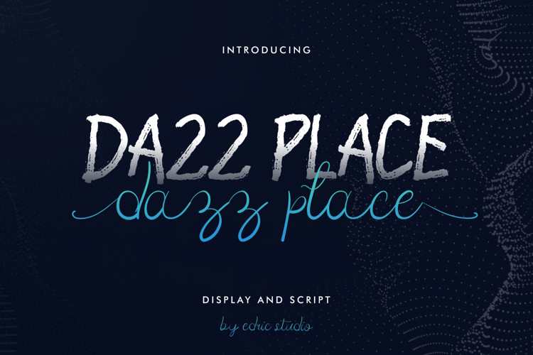 Dazz Place Script Font