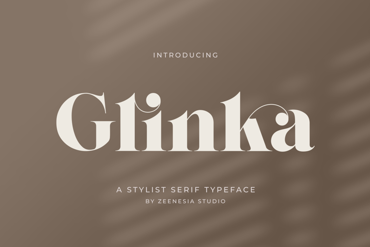Glinka Only Font