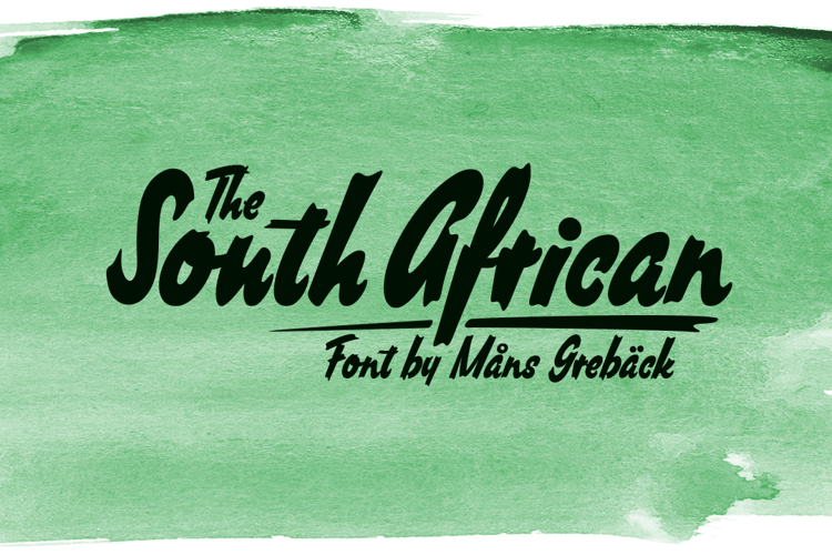 South African Font