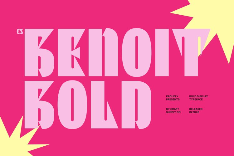 Preview of CS Benoit Font