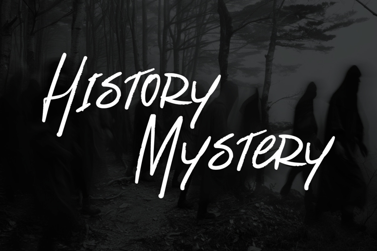 Preview of History Mystery Font