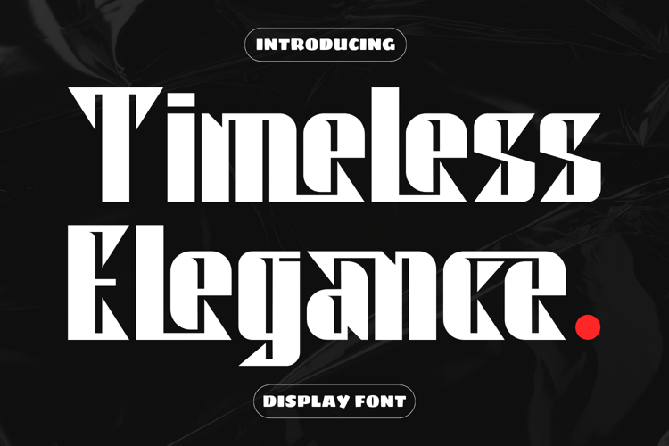 Timeless Elegance Font