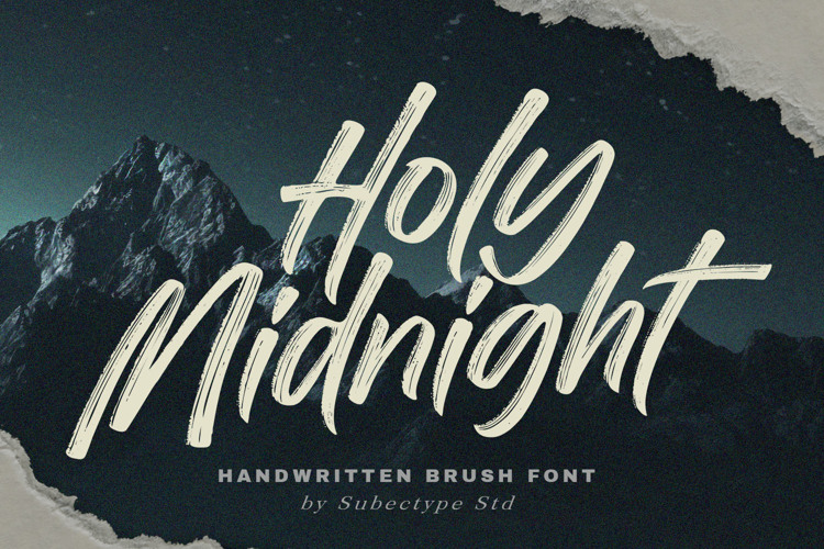 Holy Midnight Font