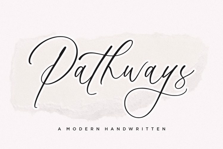 Pathways Font