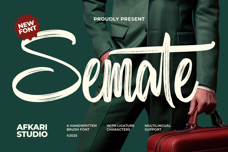 Preview of Semate Font