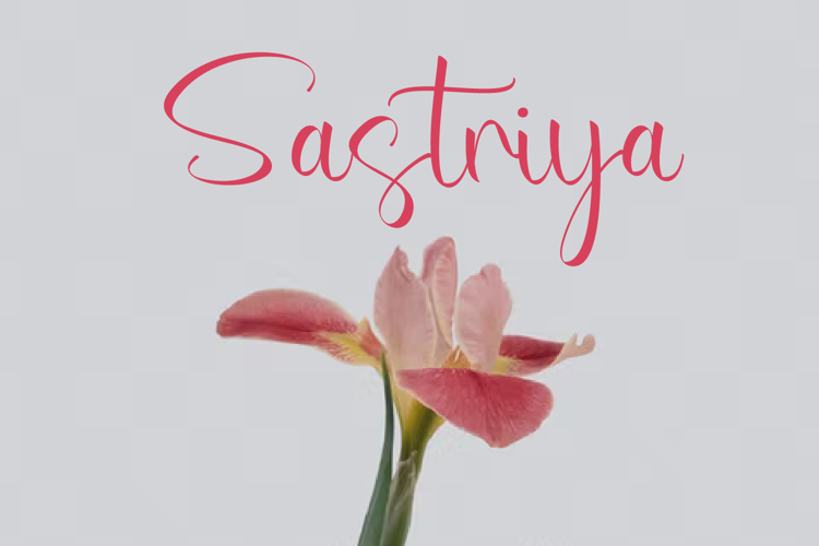 Sastriya Font