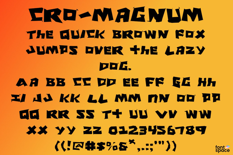 Cro - Magnum Font