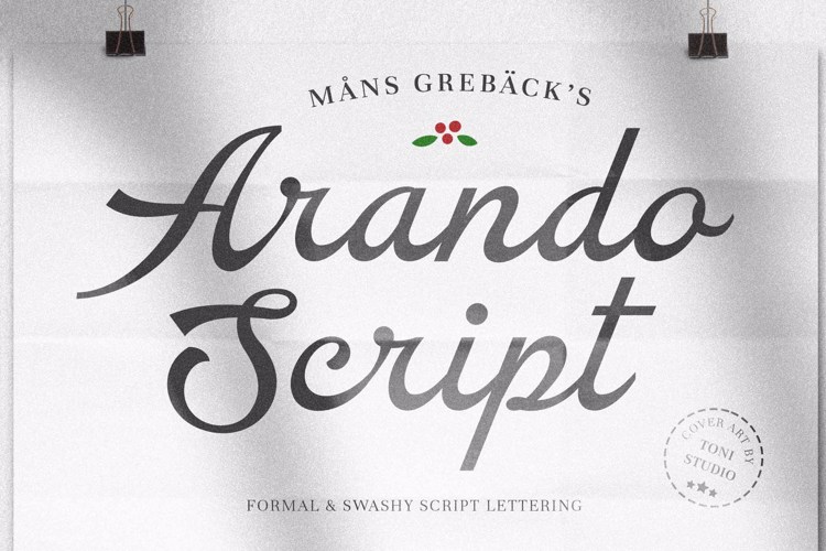 Arando Script Font