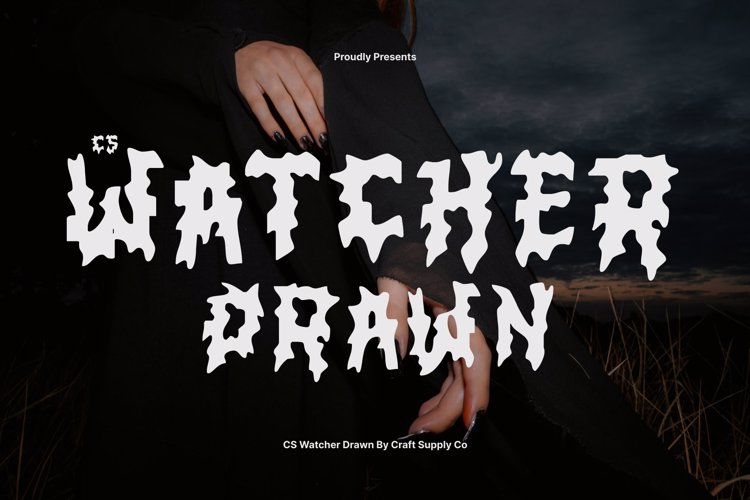 Preview of CS Watcher Drawn Font