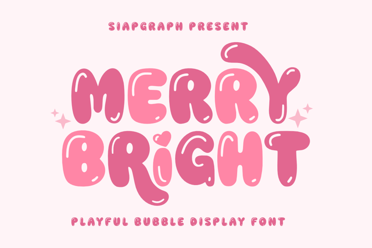 Preview of Merry Bright Font