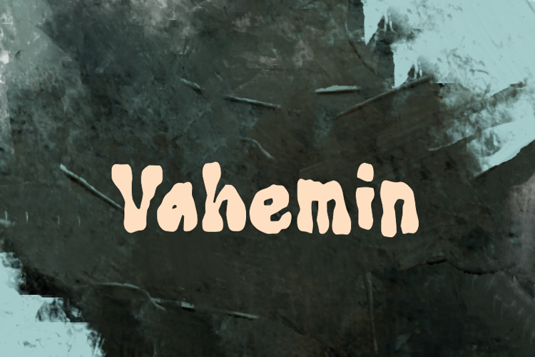 Preview of v Vahemin Font