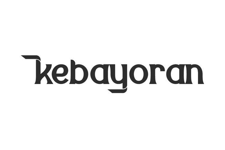 Kebayoran Font