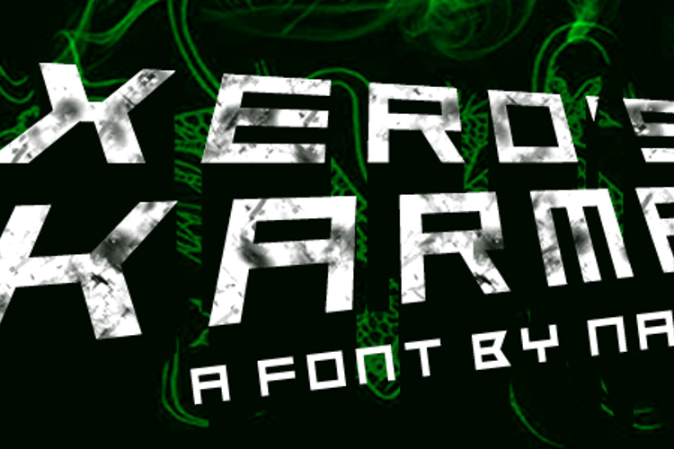 Xero's Karma Font