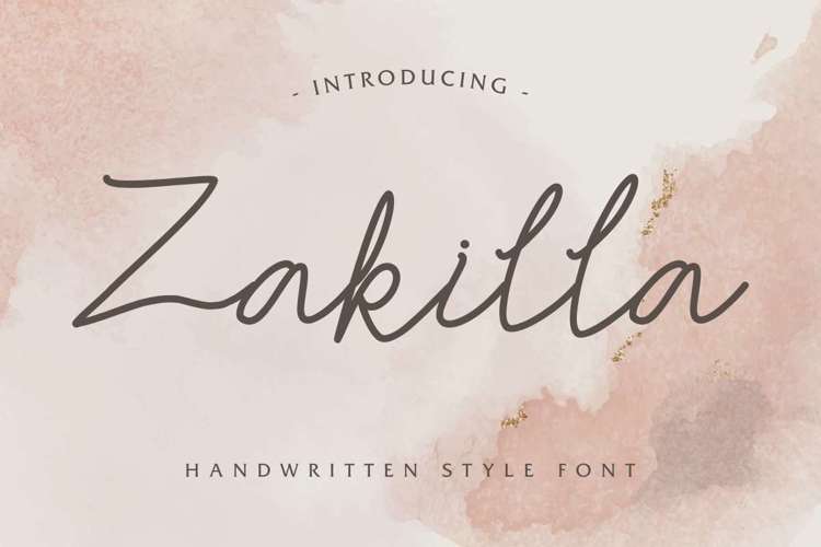 Zakilla Font