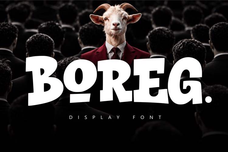 Preview of Boreg Font