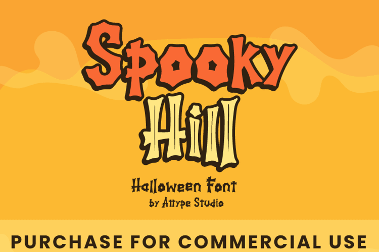 Spooky Hill Font