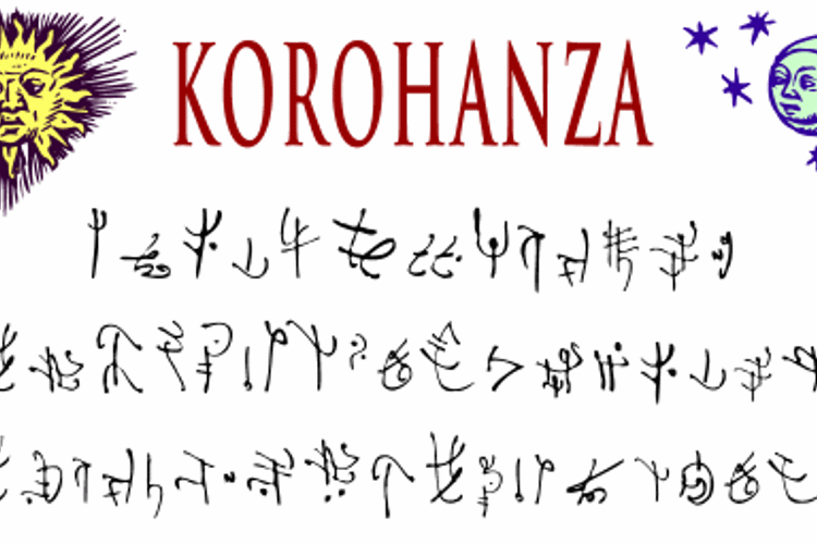 Korohanza Font