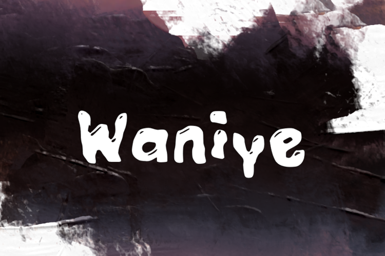Preview of w Waniye Font