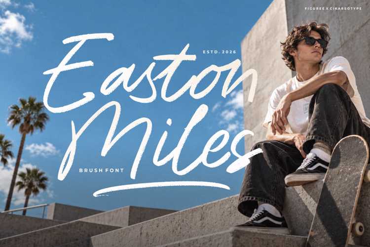 Preview of Easton Miles Font