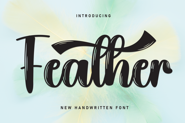 Preview of Feather Font