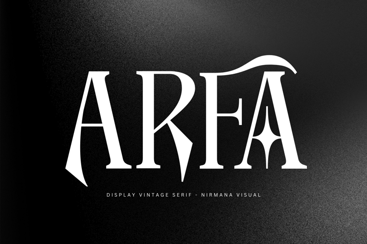 Preview of Arfa Vintage Font