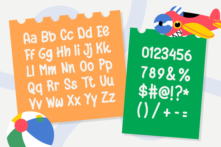 Preview of Licobe Font