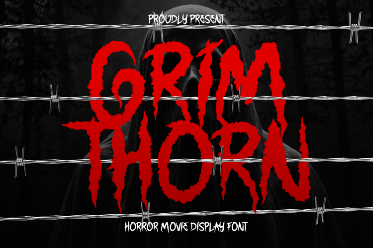 Preview of Grimthorn Font