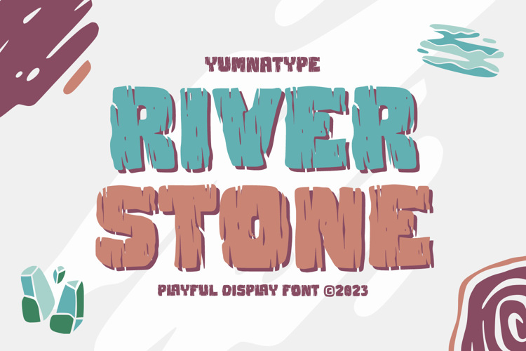 River Stone Font