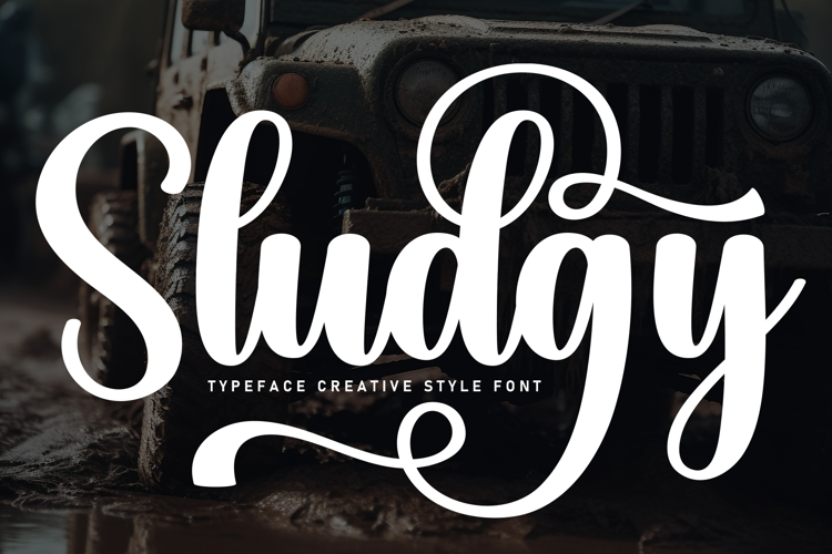 Preview of Sludgy Font