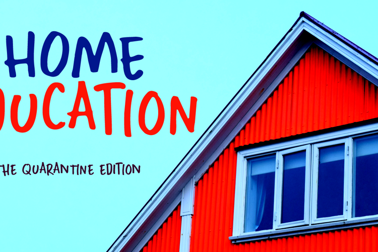 Home Education Font