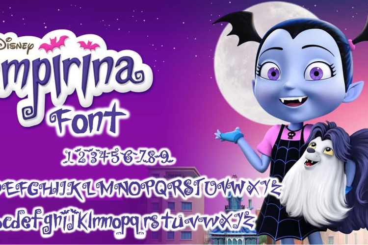 Vampirina Font