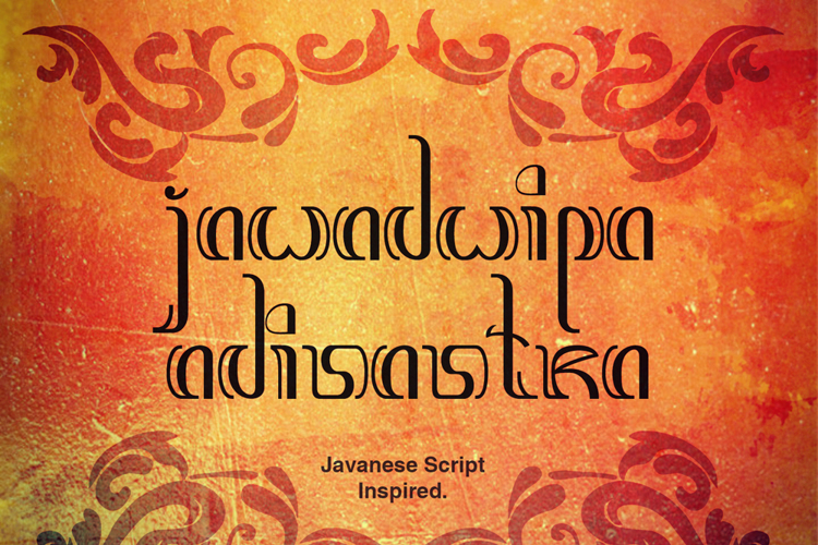Jawadwipa Adisastra Font