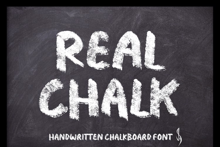 Preview of Real Chalk Font