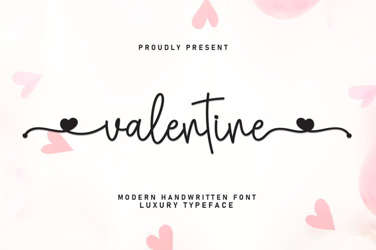 Preview of Valentine Font