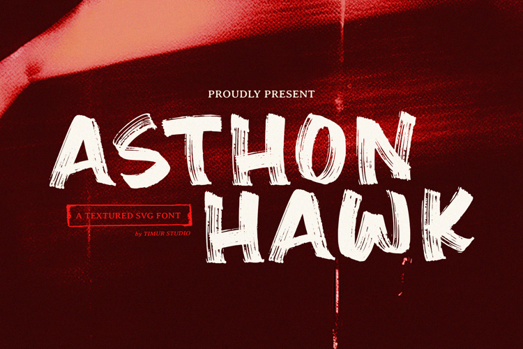 Asthon Hawk Font