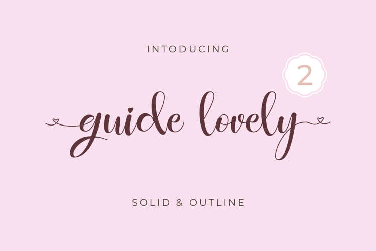 guidelovely Font
