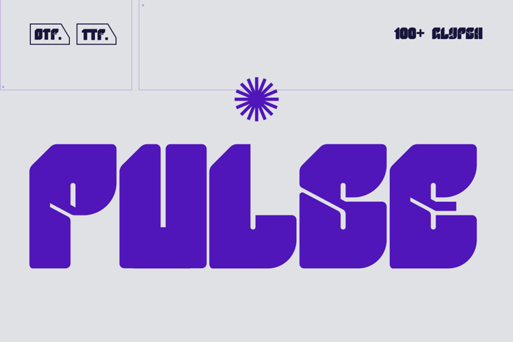 Preview of Pulse Font