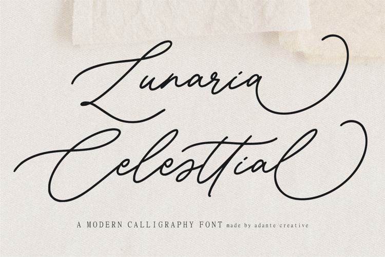 Lunaria Celesttial Font