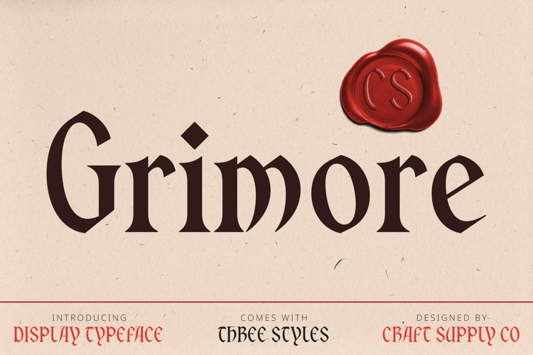 CS Grimore Font