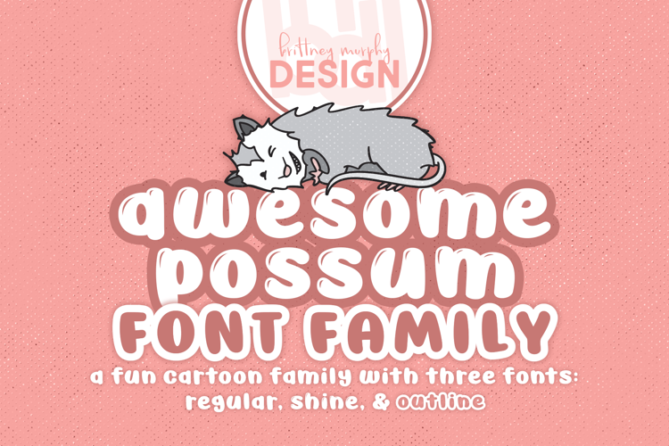 Awesome Possum Font