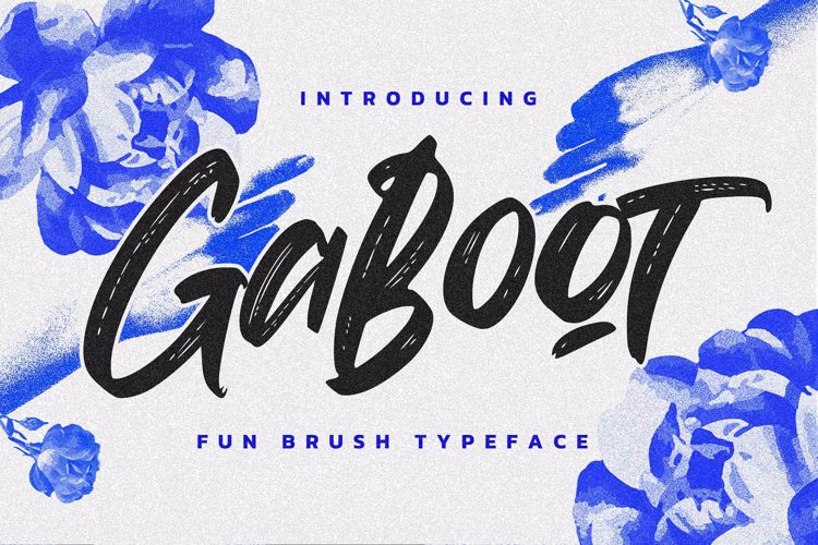 Preview of Gaboots Font
