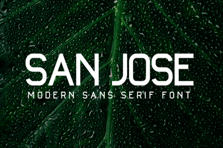 San Jose - Font