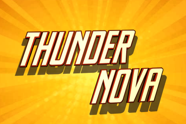 Thunder Nova Font