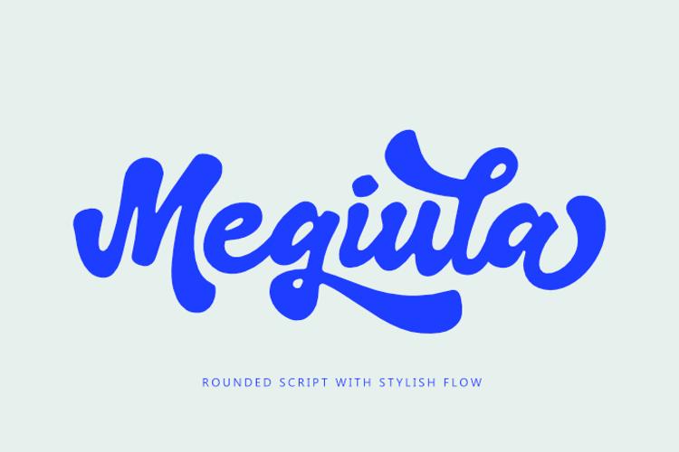 Preview of Megiula Font
