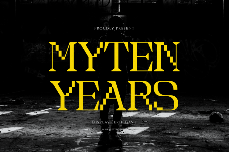 Preview of Myten Years Font