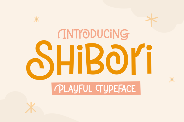 Shibori Font