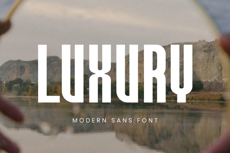 Preview of Luxury Font