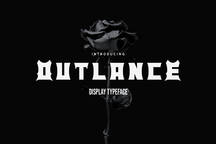 Preview of Outlance Font