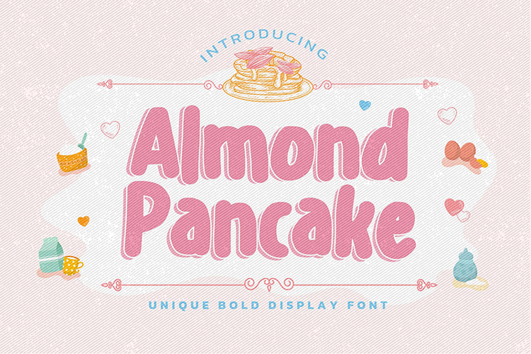 Almond Pancake Font