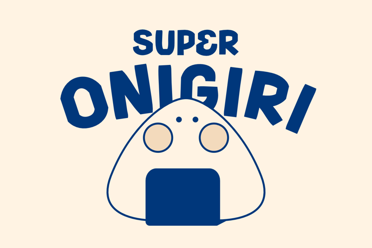 Super Onigiri Font